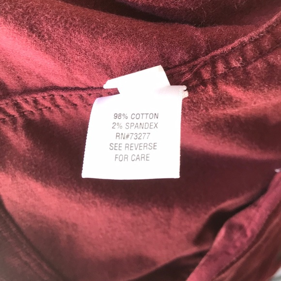 Sonoma Corduroy Jacket - Burgundy - Picture 8 of 8